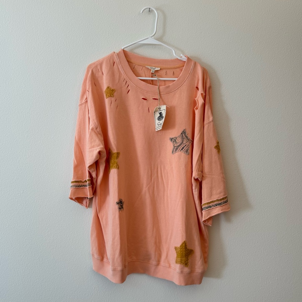 Easel oversize star sweatshirt